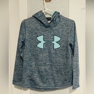 Under Armour Heathered Blue Hoodie XS